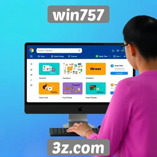 Análise da interface do usuário do site win757